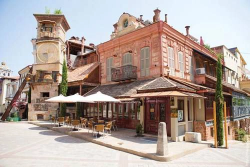 Kiến trúc cổ mang đậm phong cách Georgia Kiến trúc cổ mang đậm phong cách Georgia