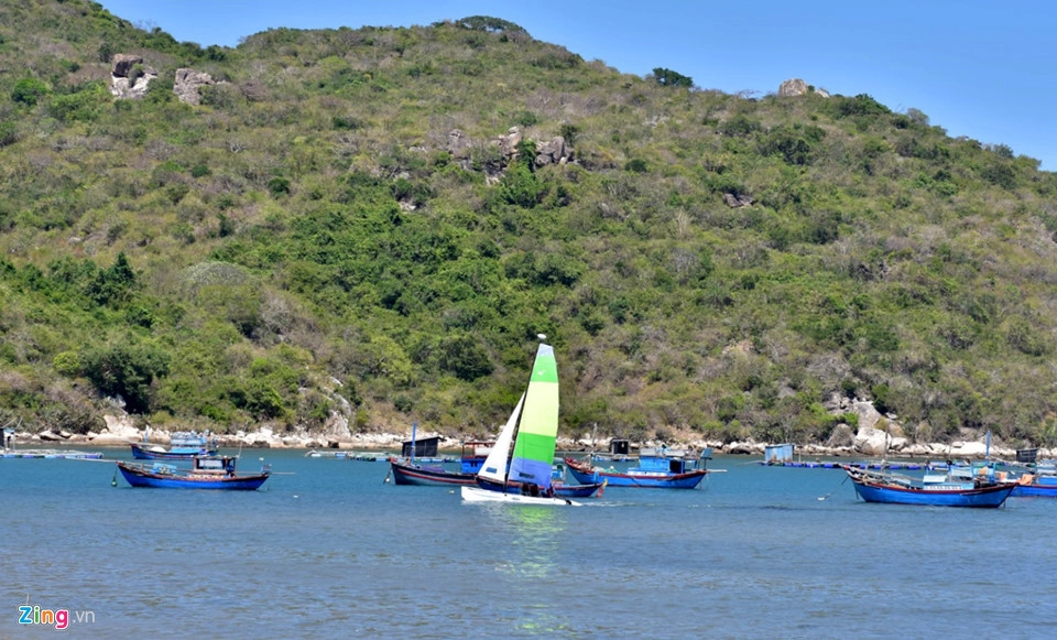 Vịnh Vĩnh Hy ở xã Vĩnh Hải, huyện Ninh Hải (Ninh Thuận), nằm giữa ba bề núi rừng hoang sơ, trước mặt là đại dương bao la xanh biếc. Với khung cảnh thiên nhiên trong lành, tuyệt đẹp, nơi đây đã trở thành điểm đến được giới trẻ yêu du lịch đặc biệt yêu thích với các trò chơi lướt thuyền buồm, lặn ngắm san hô và thưởng thức thủy sản tươi ngon.