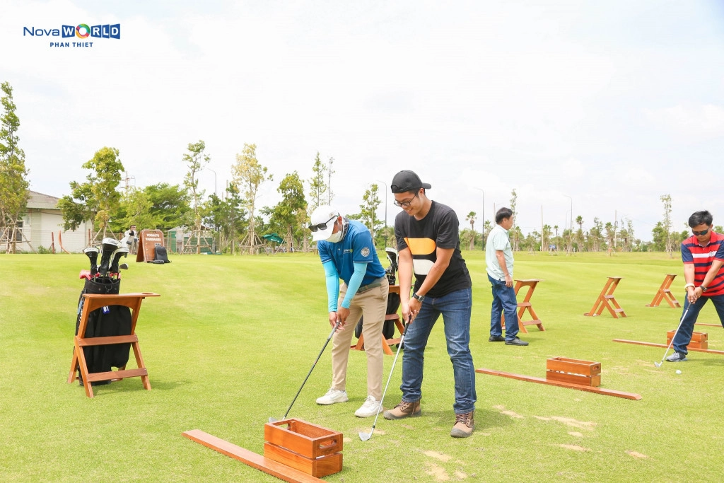 Sân golf chuẩn quốc tế. Ảnh: NovaWorld Phan Thiet.