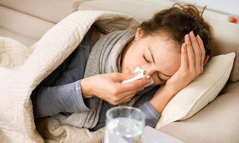 nghẹt mũi khó thở