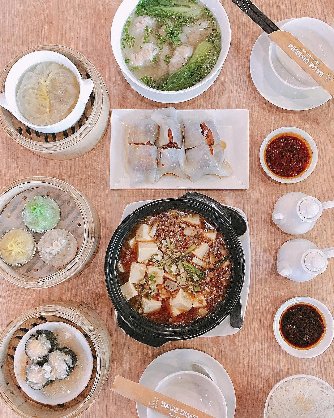 Thiên đường Dimsum tại Baoz Dimsum. Ảnh: @utcunggg. Thiên đường Dimsum tại Baoz Dimsum. Ảnh: @utcunggg.