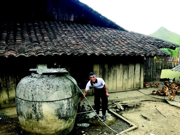 Căn nhà kiểu truyền thống của anh Trình - Ảnh: TRẦN MINH PHƯƠNG