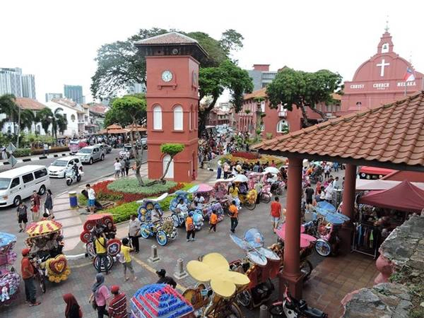 Phố cổ Mallaca, Malaysia. Phố cổ Mallaca, Malaysia.
