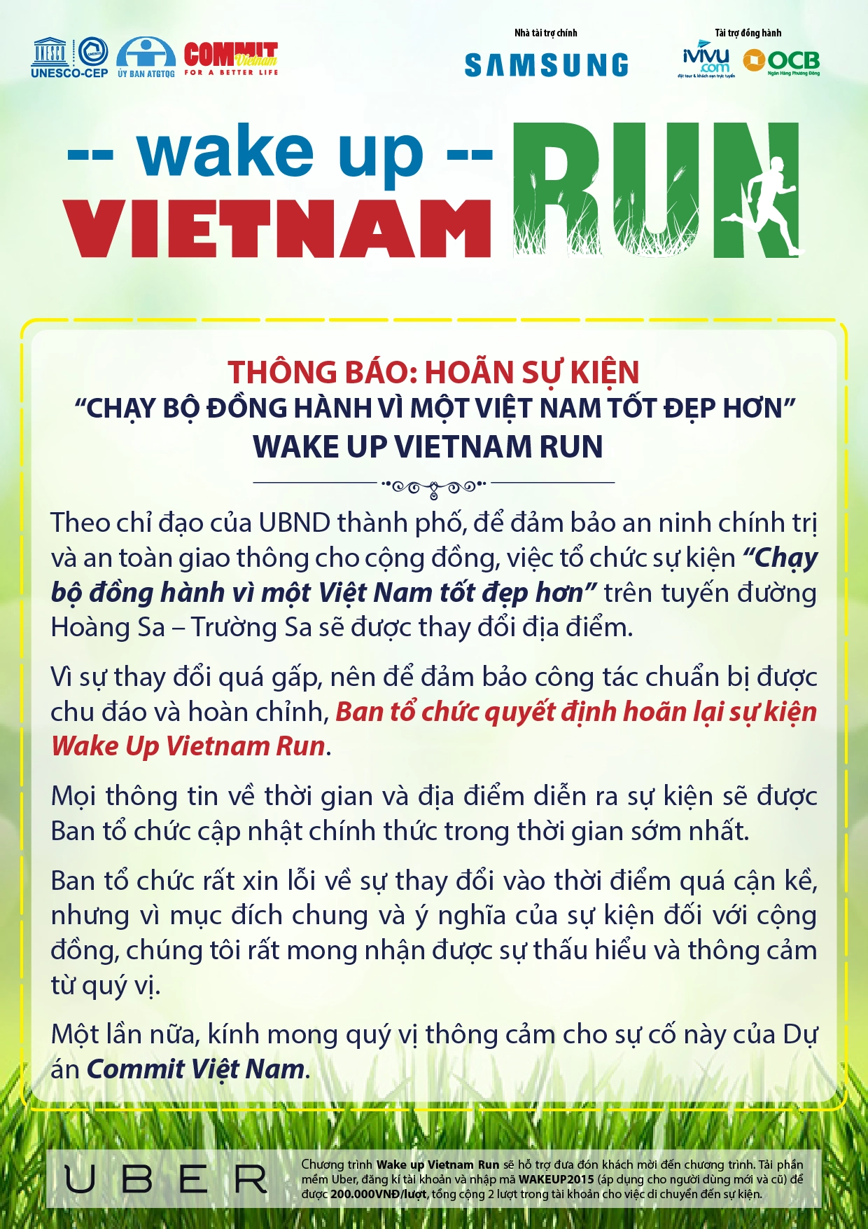 Wake up Vietnam Run 2015