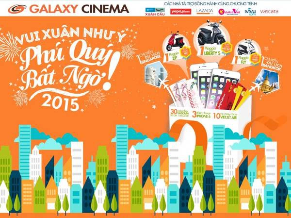 iVIVU.com đồng hành cùng chương trình “Vui Xuân Như Ý, Phú Quý Bất Ngờ” của Galaxy Cinema iVIVU.com đồng hành cùng chương trình “Vui Xuân Như Ý, Phú Quý Bất Ngờ” của Galaxy Cinema