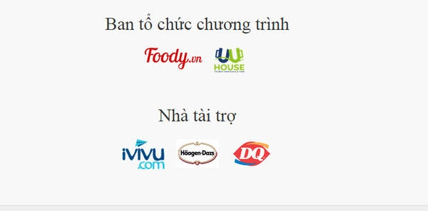 iVIVU.com là nhà tài trợ cho chương trình ‘Foody Beer & Buffet - Uống thả ga, Ăn thỏa thích’.