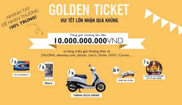 Golden Ticket - Vui Tết lớn Nhận quà khủng