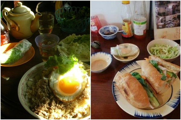 Món chủ đạo của quán là bánh mì thịt - thức ăn đường phố Việt Nam được xếp vào hàng top thế giới. Các món ăn được đựng trong chén dĩa đất nung mộc mạc - Ảnh: mon-favori-kaname Món chủ đạo của quán là bánh mì thịt - thức ăn đường phố Việt Nam được xếp vào hàng top thế giới. Các món ăn được đựng trong chén dĩa đất nung mộc mạc - Ảnh: mon-favori-kaname