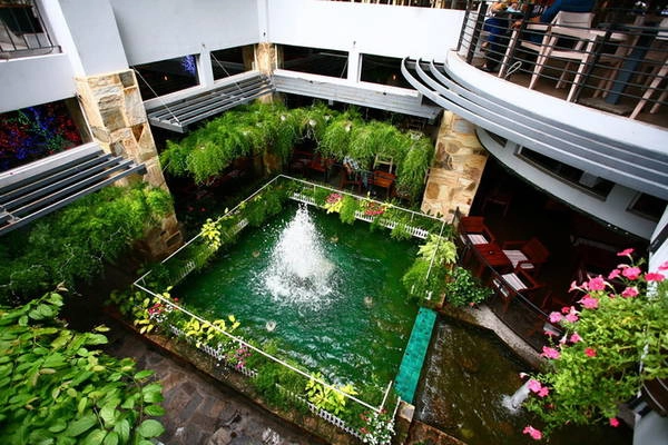 Những khoảng mở tạo nên sự thông thoáng cùng màu xanh và mặt nước. Ngồi bất cứ chỗ nào, khách cũng có cảm giác thư thái, dễ chịu bởi không khí trong lành và các điểm nhìn đẹp. Những khoảng mở tạo nên sự thông thoáng cùng màu xanh và mặt nước. Ngồi bất cứ chỗ nào, khách cũng có cảm giác thư thái, dễ chịu bởi không khí trong lành và các điểm nhìn đẹp.