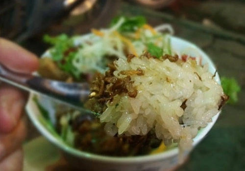 Những hạt xôi trắng hạt căng mẩy, dẻo thơm. Ảnh: giadinh Những hạt xôi trắng hạt căng mẩy, dẻo thơm. Ảnh: giadinh