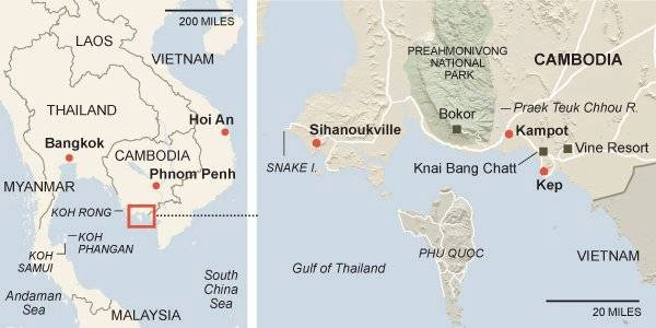 Bản đồ xác định vị trí thành phố Kep. ( (Ảnh: Internet) Bản đồ xác định vị trí thành phố Kep. ( (Ảnh: Internet)