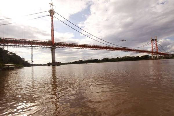 Cầu treo Puente Continental dài nhất Nam Mỹ - Ảnh: wp Cầu treo Puente Continental dài nhất Nam Mỹ - Ảnh: wp