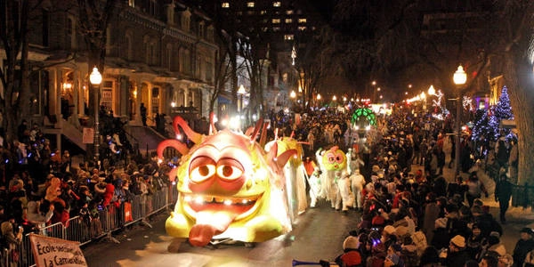  Diễu hành ở lễ hội Quebec, Canada - Ảnh: shawconnect