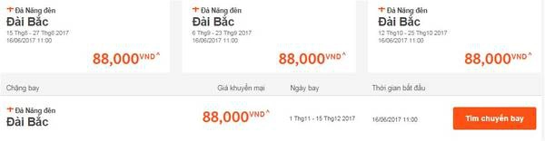 Các chuyến bay từ Đà Nẵng Các chuyến bay từ Đà Nẵng