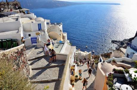 Hòn đảo bước ra từ thần thoại -  Santorini -  Cùng iVIVU.com