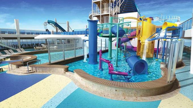 Norwegian Cruise Line đã nhận con tàu nặng gần 170.000 tấn này từ nhà máy đóng tàu của Đức, Meyer Werft, trong buổi lễ bàn giao ở Bremerhaven vào tuần trước, với tổng thời gian cho quá trình đóng tàu chỉ là 18 tháng. Norwegian Cruise Line đã nhận con tàu nặng gần 170.000 tấn này từ nhà máy đóng tàu của Đức, Meyer Werft, trong buổi lễ bàn giao ở Bremerhaven vào tuần trước, với tổng thời gian cho quá trình đóng tàu chỉ là 18 tháng.