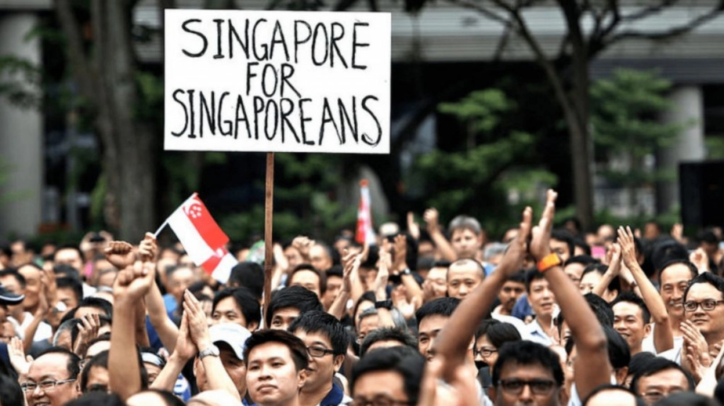 Dân số Singapore chỉ gần 6tr người. Ảnh: baoquocte.vn