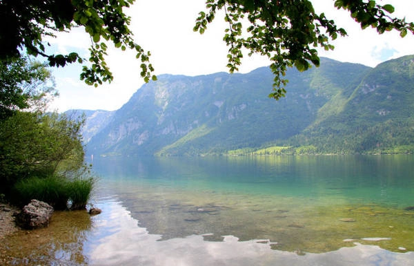 Làn nước trong suốt tận đáy ở hồ Bohinj - Ảnh: wordpress Làn nước trong suốt tận đáy ở hồ Bohinj - Ảnh: wordpress