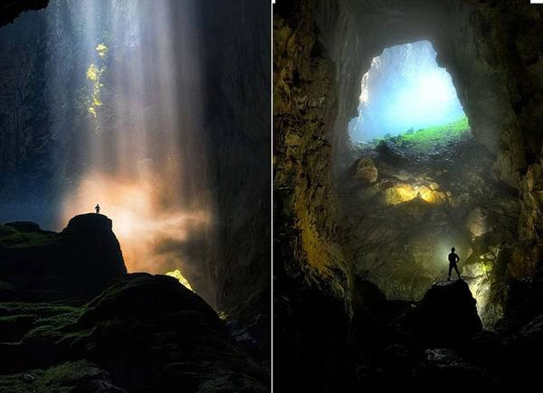 Đứng trước vẻ kỳ vĩ của hang, nhiếp ảnh gia Thụy Sĩ đã rất ngỡ ngàng. Anh gọi Sơn Đoòng là một thiên đường dưới lòng đất - "thiên đường ngầm" và cho biết mình thực sự may mắn khi được đặt chân tới nơi này.