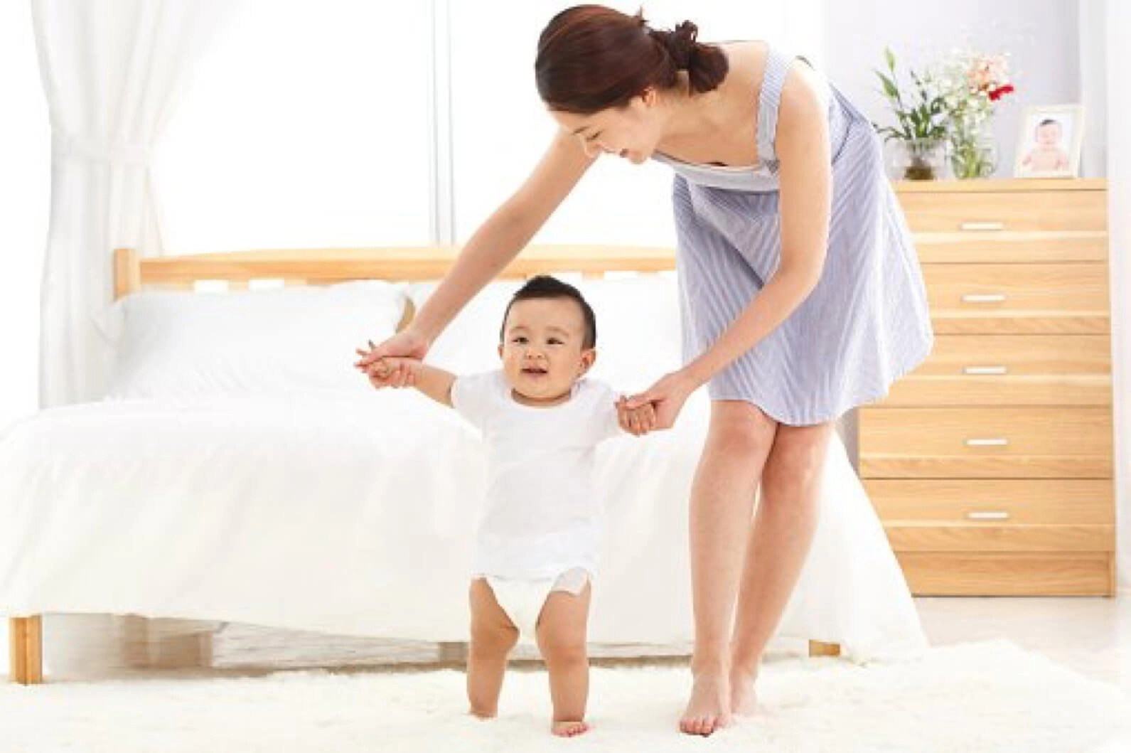 Sự phát triển của các giác quan của trẻ
