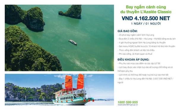 summer-escape-ivivu-Thủy phi cơ ngắm cảnh + L'Azalee Cruise 1 ngày