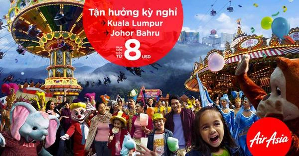 AirAsia là một trong những hãng hàng không thường xuyên có nhiều chương trình khuyến mãi đến Malaysia. AirAsia là một trong những hãng hàng không thường xuyên có nhiều chương trình khuyến mãi đến Malaysia.