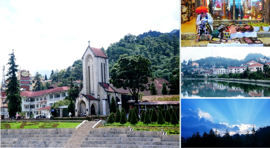 Trung tâm Sa Pa trước đây và bây giờ vẫn luôn nhộn nhịp du khách vì có nhiều điều để khám phá. Ảnh: Hương Chi. Trung tâm Sa Pa trước đây và bây giờ vẫn luôn nhộn nhịp du khách vì có nhiều điều để khám phá. Ảnh: Hương Chi.