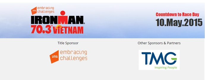 TMG vinh dự trở thành đơn vị đồng hành cùng IRONMAN 70.3 Việt Nam. Ảnh: TMG