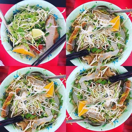 Tô bún sứa hấp dẫn. Ảnh: thy.qm Tô bún sứa hấp dẫn. Ảnh: thy.qm