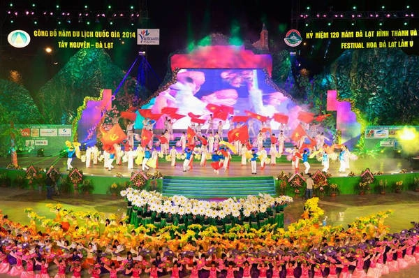 Festival Hoa Đà Lạt luôn là sự kiện được công chúng mong chờ. Ảnh: tintaynguyen