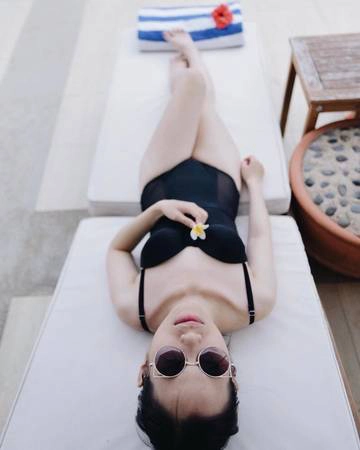 Victoria Phan Thiết đã thành công trong sự kết hợp hoàn hảo giữa nét bình dị và sang trọng.Ảnh: yvonneyentran