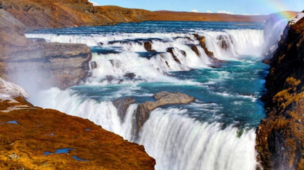 Thác Gullfoss, Iceland Thác Gullfoss, Iceland