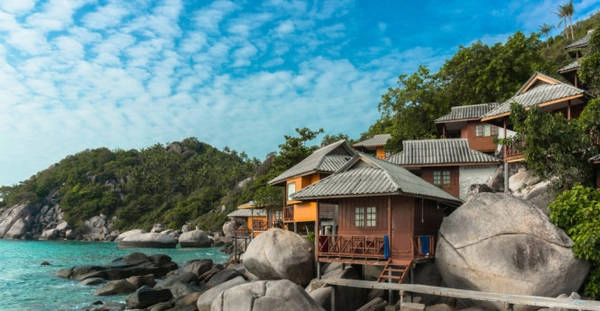 Bãi biển ở Ban Ko Tao, Surat Thani