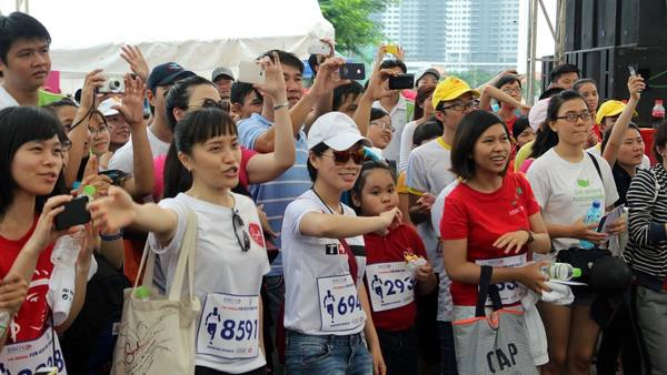 Fun Run 2014 sẽ là một kỷ niệm đẹp đối với những người tham gia.