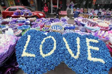 Chinese Celebrate Valentine's Day