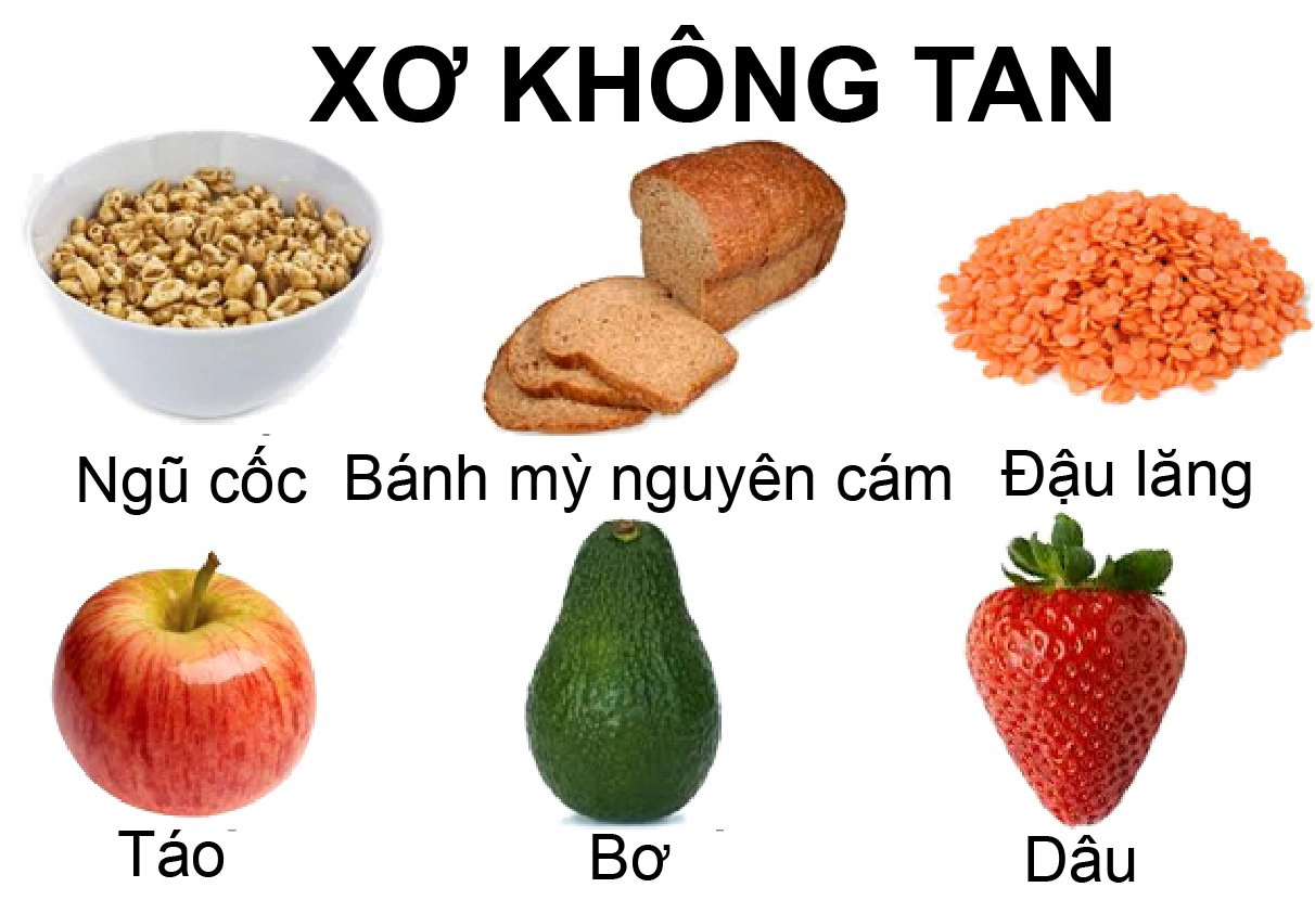 Chất xơ không hòa tan