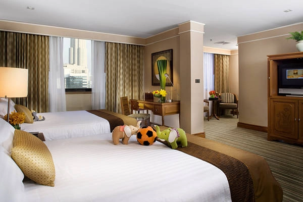 Phòng dành cho gia đình của The Sukosol. Ảnh: sukosolhotels.com