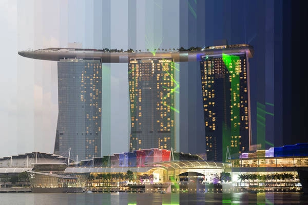 Tòa nhà Marina Bay Sands, Singapore. Tòa nhà Marina Bay Sands, Singapore.