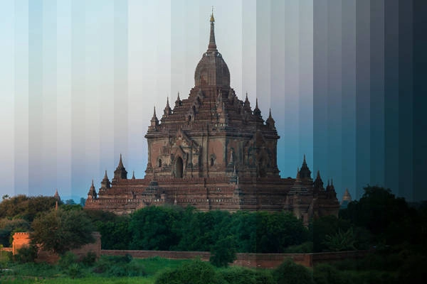 Đền Sulamani, Bagan, Myanmar. Đền Sulamani, Bagan, Myanmar.