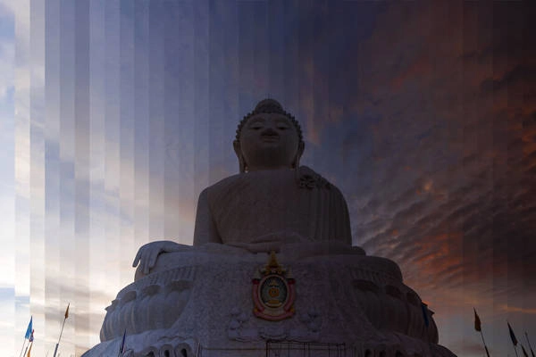 Tượng phật khổng lồ ở Phuket, Thái Lan. Tượng phật khổng lồ ở Phuket, Thái Lan.