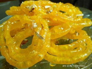 Món Jalebi, ẩm thực Ấn Độ