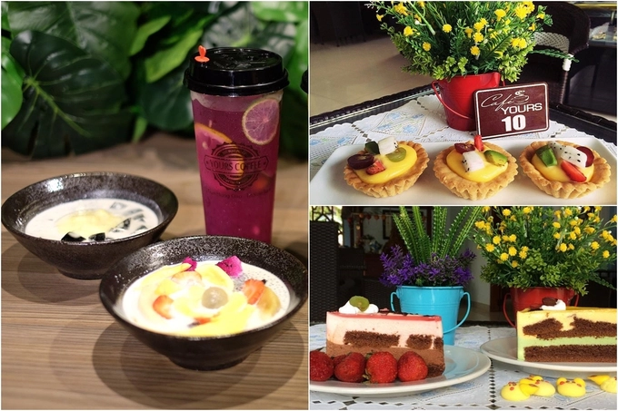Món đinh của quán là thanh trà quất đỏ, lục trà cam vàng và trà gạo kem cheese uống khá ổn. Tàu hũ sương sáo ăn đã khát vào mùa hè hay những món bánh ngọt vừa miệng được nhiều khách ưa chuộng. Giá đồ ăn, thức uống ở đây chỉ tầm 20.000 - 30.000 đồng/phần tùy món.  Địa chỉ: 33 Trần Hưng Đạo, TP. Kon Tum, Tỉnh Kon Tum.
