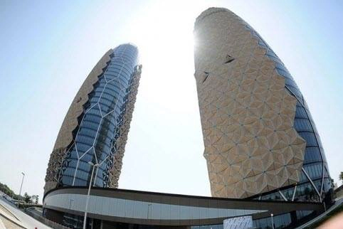 2. Tháp Al Bahar, Abu Dhabi, Các tiểu vương quốc Ả-rập Thống nhất (UAE) toa- thap-hoa-sen-sai-gon-lot-top-20-cong-trinh-the-ky-ivivu-2