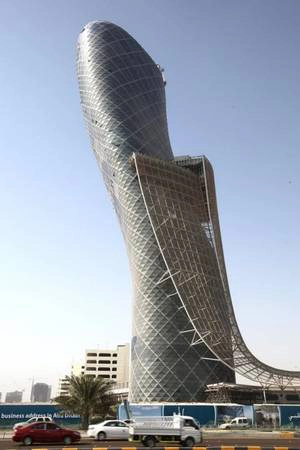 9. Capital Gate, Abu Dhabi, UAE toa- thap-hoa-sen-sai-gon-lot-top-20-cong-trinh-the-ky-ivivu-9