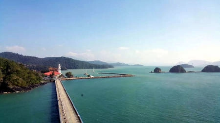 Cảng biển ở Langkawi Cảng biển ở Langkawi