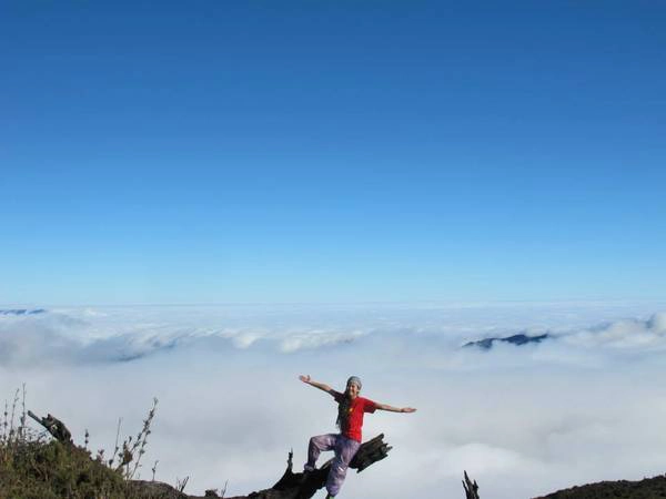 Tuy chỉ cao 2.985m, thấp hơn “nóc nhà Đông Dương” nhưng đường lên Phu Song Sung rất khó đi Tuy chỉ cao 2.985m, thấp hơn “nóc nhà Đông Dương” nhưng đường lên Phu Song Sung rất khó đi