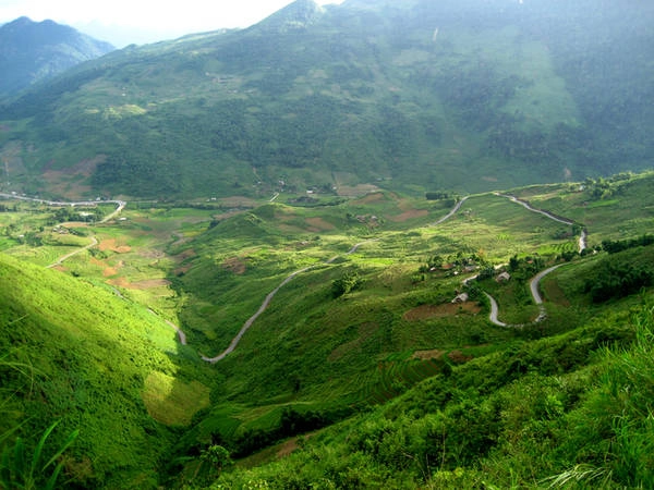 Đèo Bắc Sum - Hà Giang. Ảnh: Vnexpress