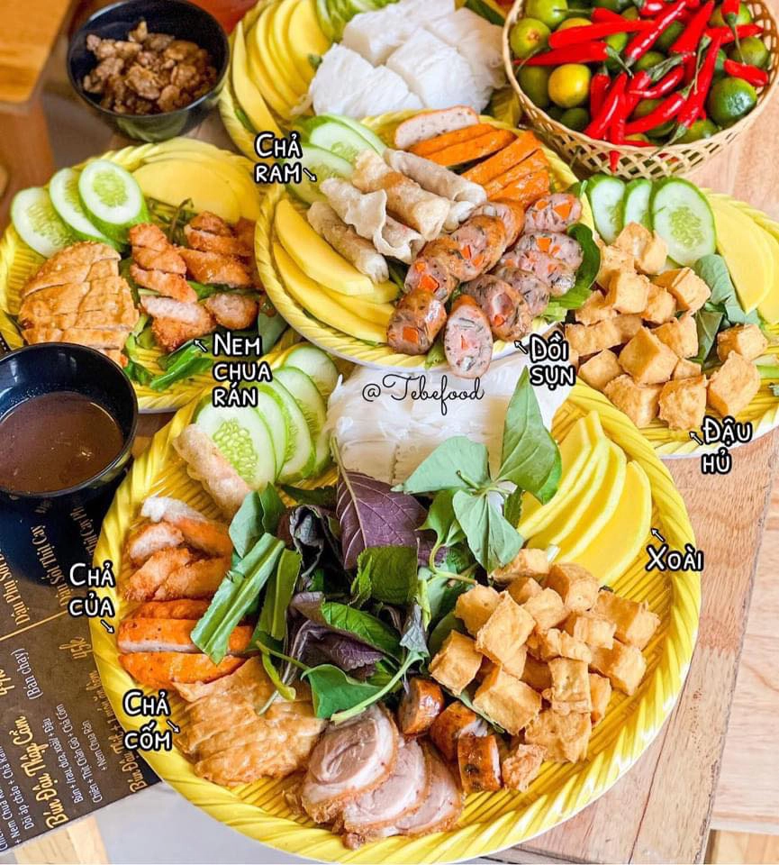 Ảnh: Fb Vua Đậu - Bún Đậu Nhà Vua/@Tebefood.