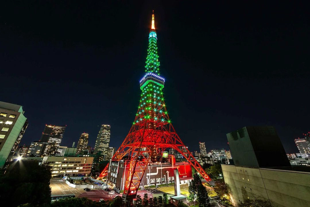 Tháp Tokyo. Ảnh: @tokyotower_official