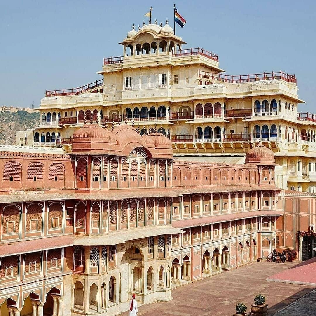 Cung điện Thành phố. Ảnh: @citypalacejaipur